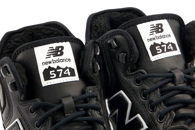 Comme Des Garcons x New Balance 574 Black & Beige | Hypebeast