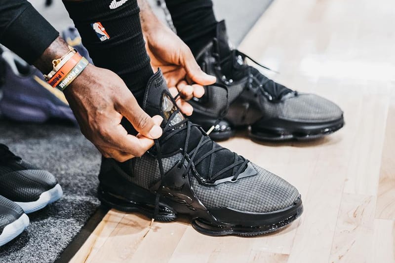 Lebron james shoes black new arrivals