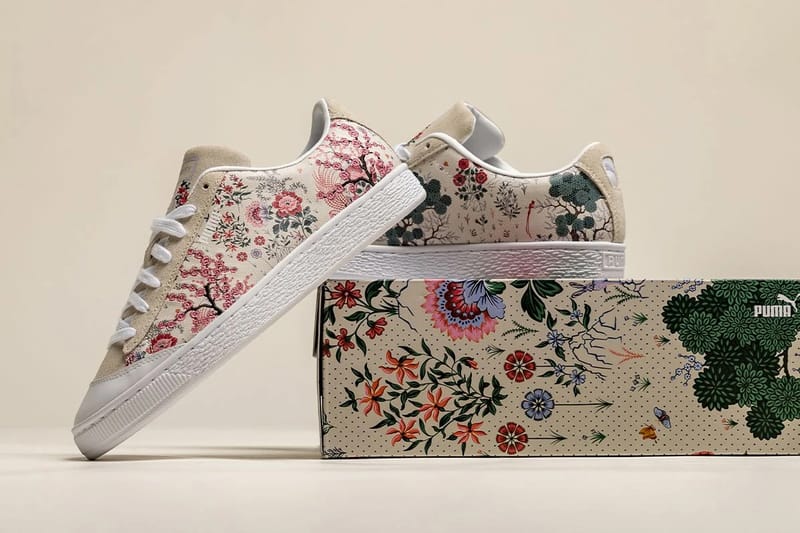 Puma store basket floral