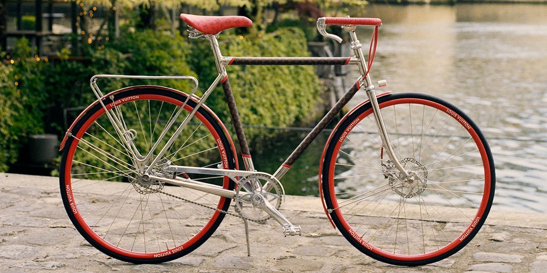Louis Vuitton привлек Maison TAMBOITE к созданию коллекции велосипедов с тиснением монограммы