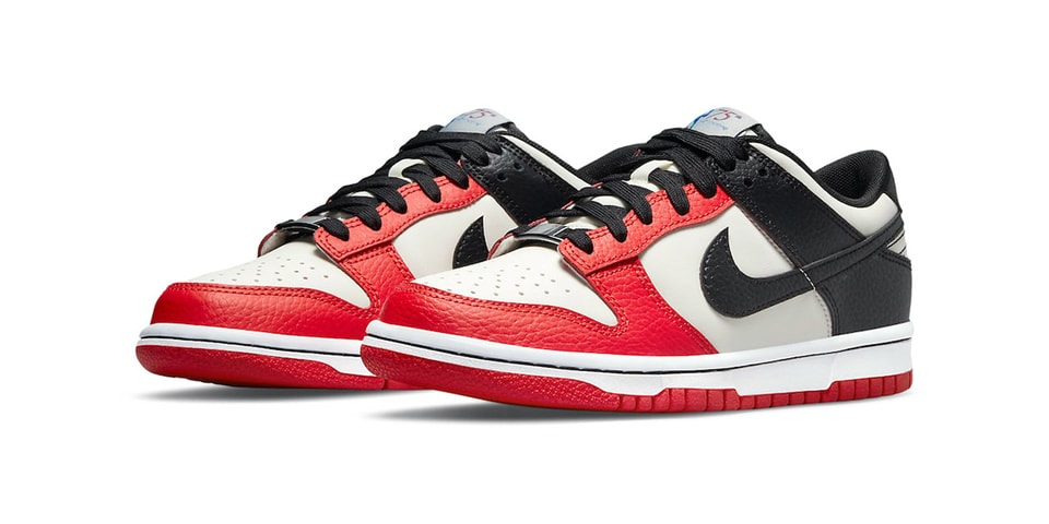 Official Images of the NBA x Nike Dunk Low EMB "Chicago"