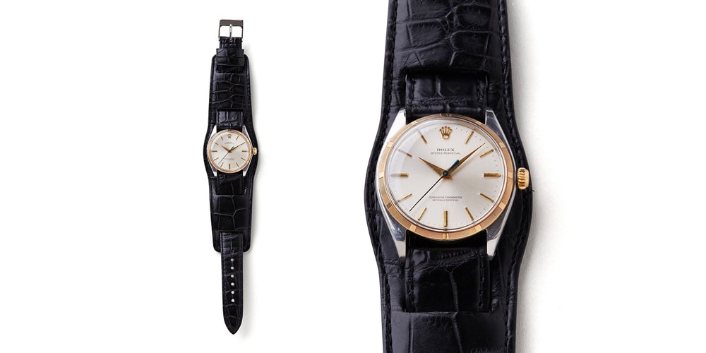 NEIGHBORHOOD сочетает ремешок PORTER Bund с винтажными часами OMEGA и Rolex