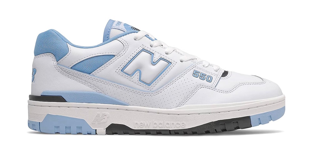 New Balance сочетает силуэт 550 с цветовой гаммой UNC