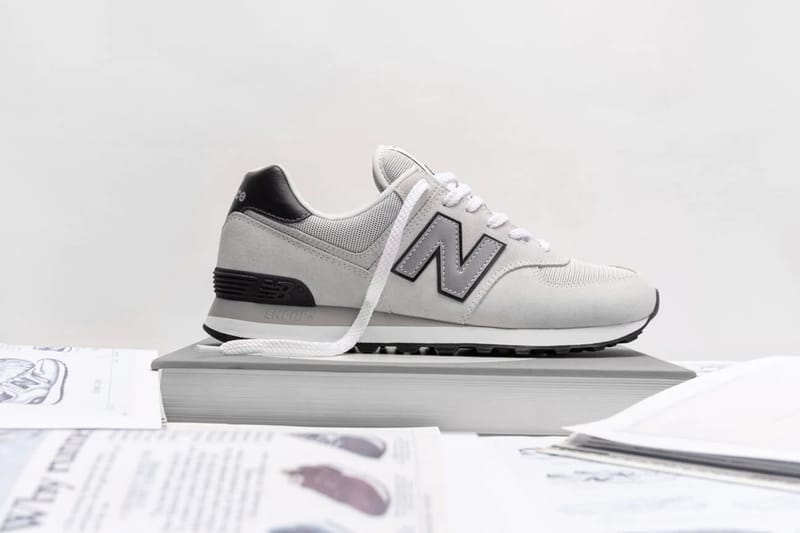 New balance 574 grey on sale navy