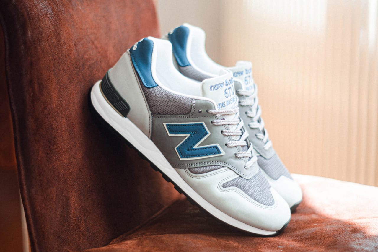 New Balance 670 Made in the UK Gray/Blue Release Date | HYPEBEAST