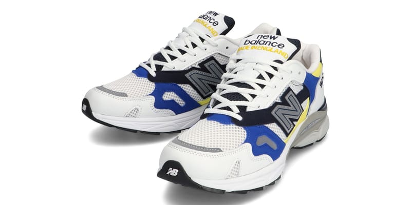 New Balance 920 Made in UK White, Yellow & Blue | Hypebeast