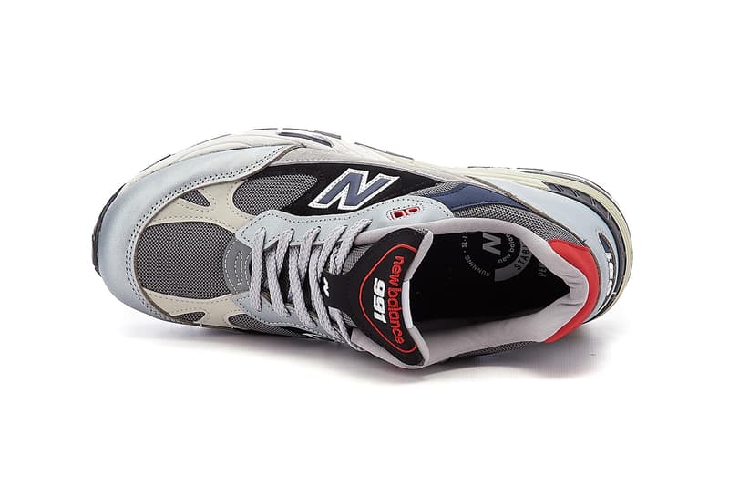 new balance 991 silver