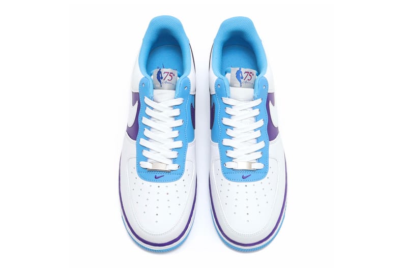 Air force 1 hot sale nba blue