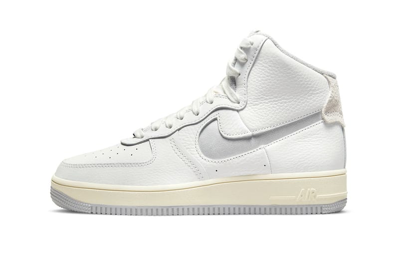 Nike Air Force 1 Strapless Light Smoke Grey Release Hypebeast