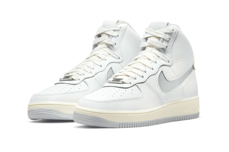 Nike Air Force 1 Strapless Light Smoke Grey Release Hypebeast