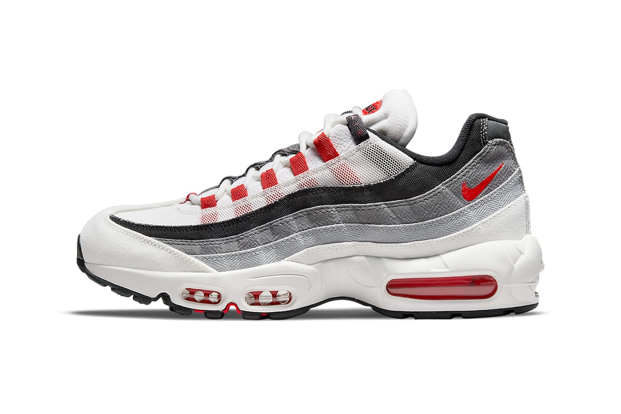 Nike Air Max 95 Smoke Grey Red DH9792-100 Release Info | HYPEBEAST