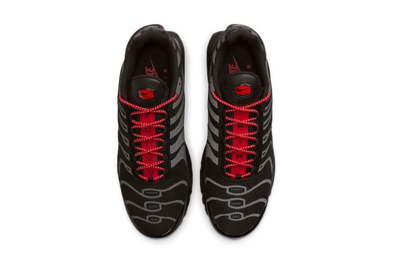 Nike air max plus shop tn ultra black and red