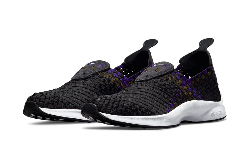 Nike Air Woven Black Court Purple DN1773-010 Release | Hypebeast