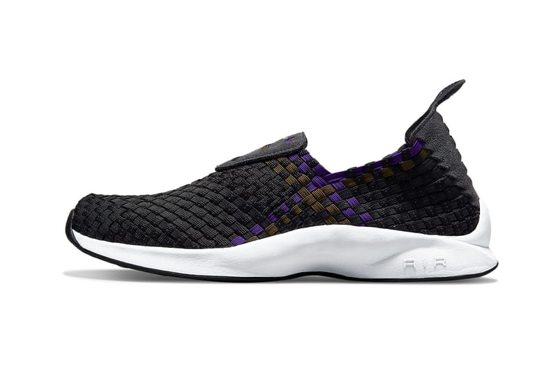 Nike woven 2024 trainers black