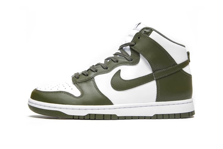 nike dunk high retro cargo khaki