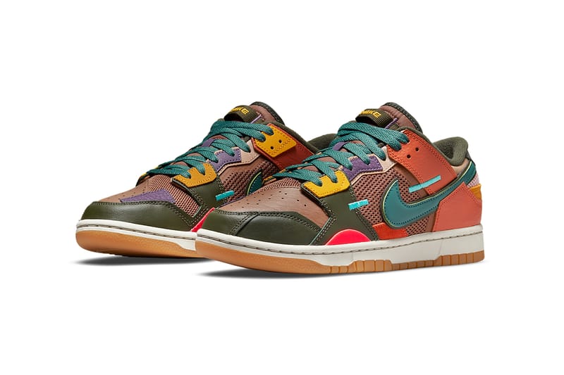 Nike Dunk Low Scrap Archeo Brown ダンク ロー スクラップ Nike Dunk Low Scrap Archeo Brown DB0500-200 Release Date