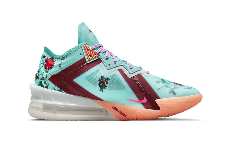 lebron 18 flower