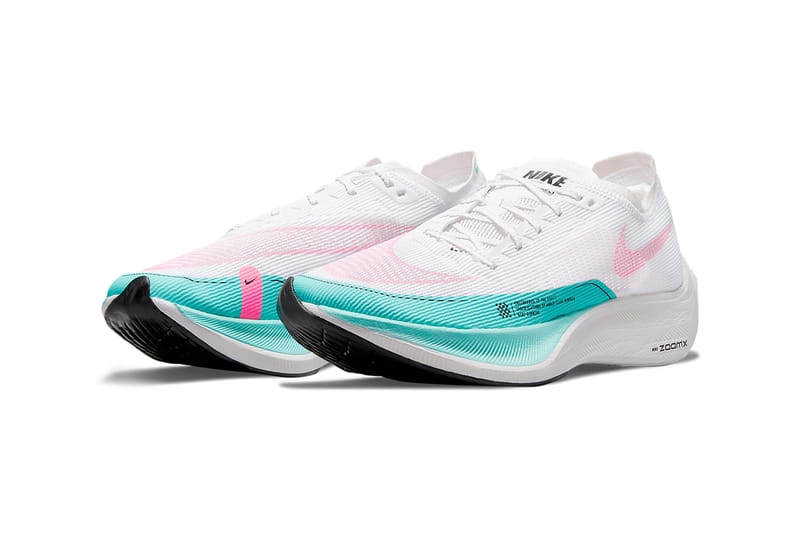 Nike VaporFly NEXT 2 White Dynamic Turquoise CU4111 101 Hypebeast