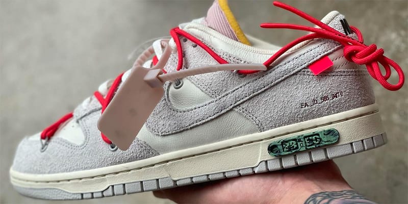 Closer Look: Off-White™ x Nike Dunk Low #33/#50 | Hypebeast