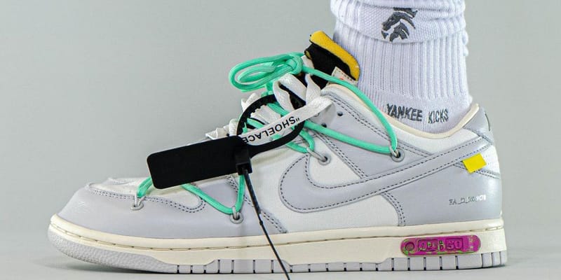 OFF-WHITE × NIKE DUNK LOW "The 50"