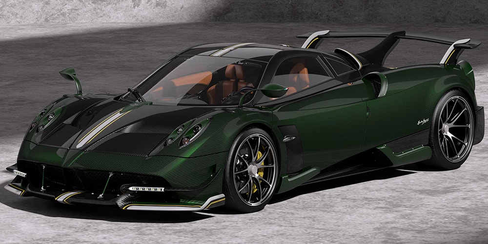 Pagani Huayra BC Pacchetto Tempesta имеет шесть выхлопных систем