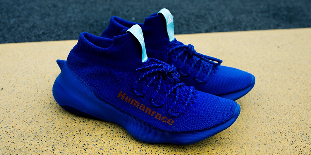 Эксклюзивный первый взгляд на предстоящую модель adidas Humanrace Sichona «Blue» Фаррелла