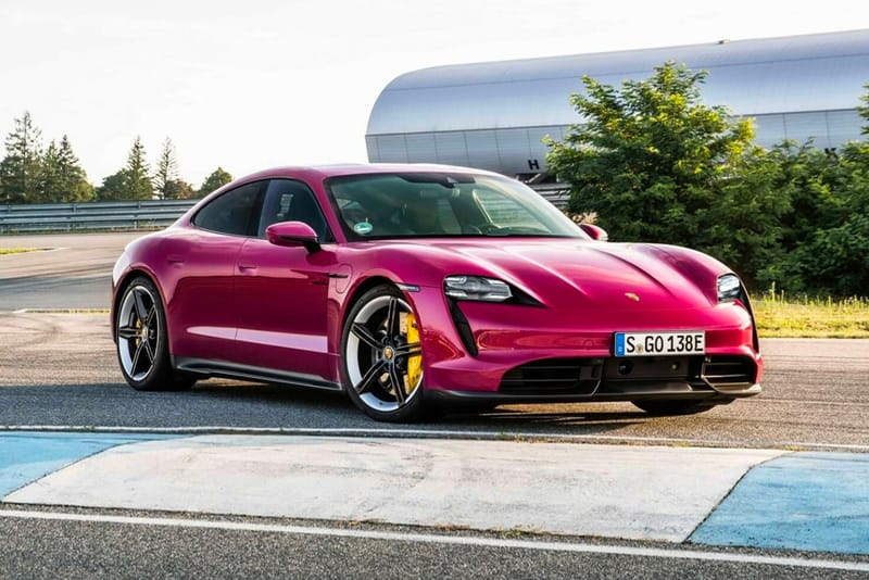 Taycan discount colors 2021