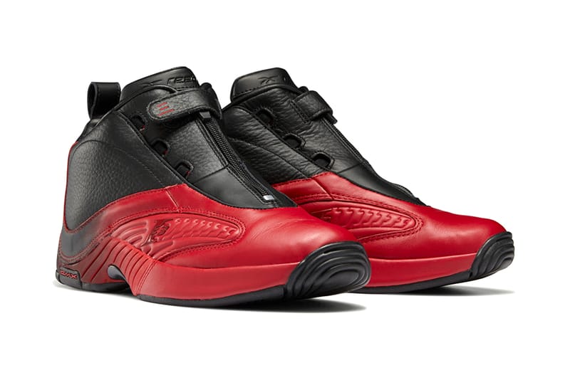 Reebok Answer IV Black Flash Red H01302 Release Date Hypebeast