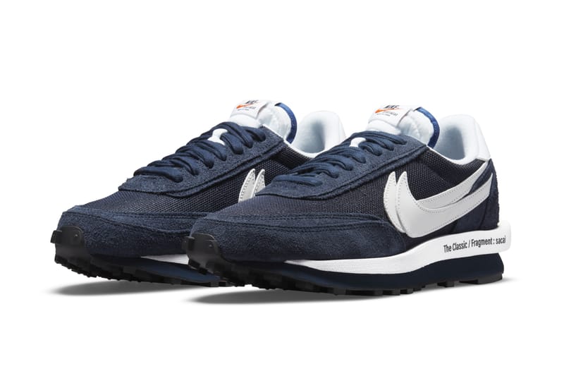 Nike waffle store sacai blue