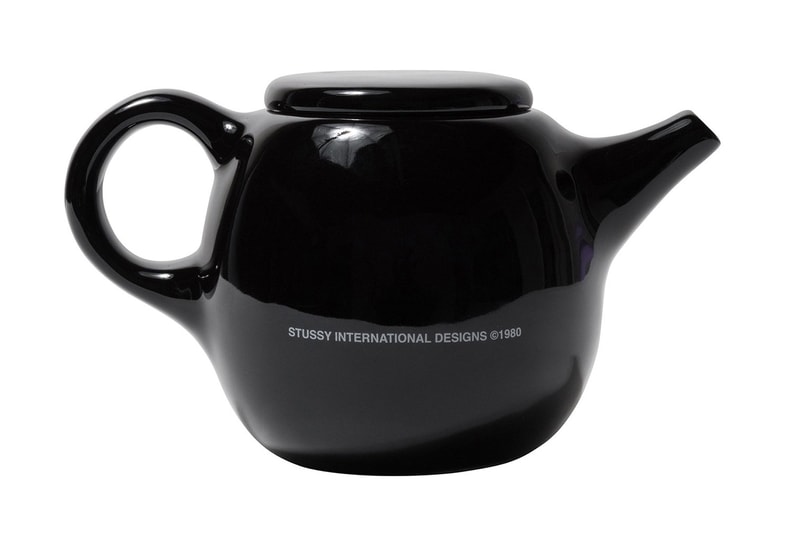 Stüssy Drops Classic Black 8-Ball-Inspired Tea Pot | Hypebeast