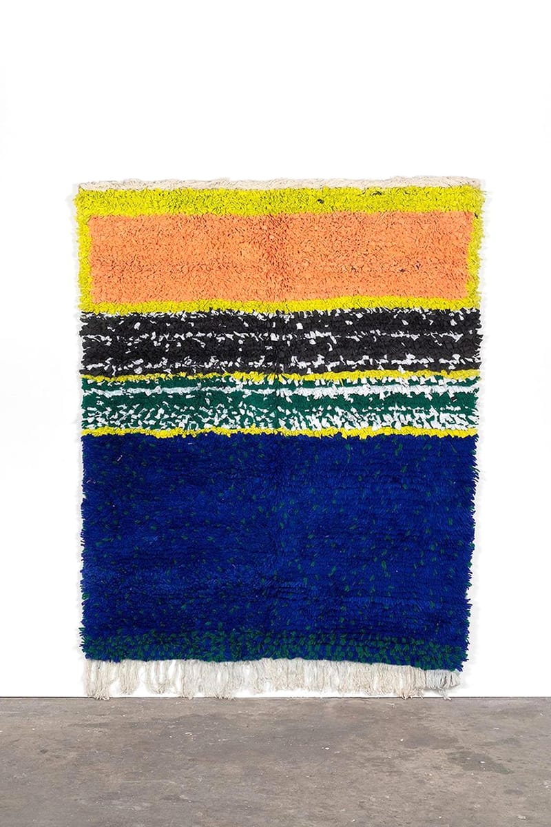 stüssy upcycles its t-shirts and wool from atlas mountains