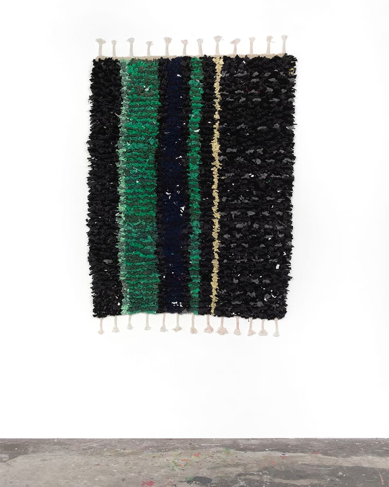 Stussy Artisan Projects Boucherouite T-shirt Rugs | Hypebeast Stussy Artisan Projects Boucherouite T-shirt Rugs | Hypebeast