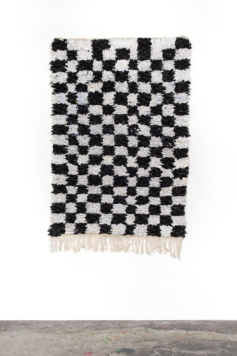 stüssy upcycles its t-shirts and wool from atlas mountains
