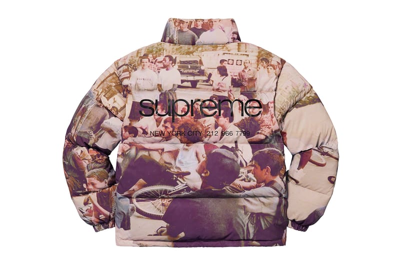 Supreme coat on sale