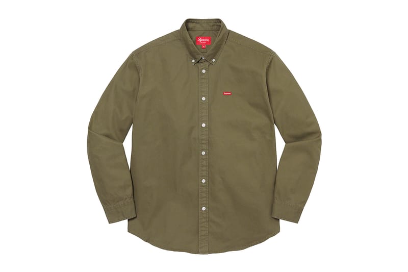 Supreme best sale dress shirt