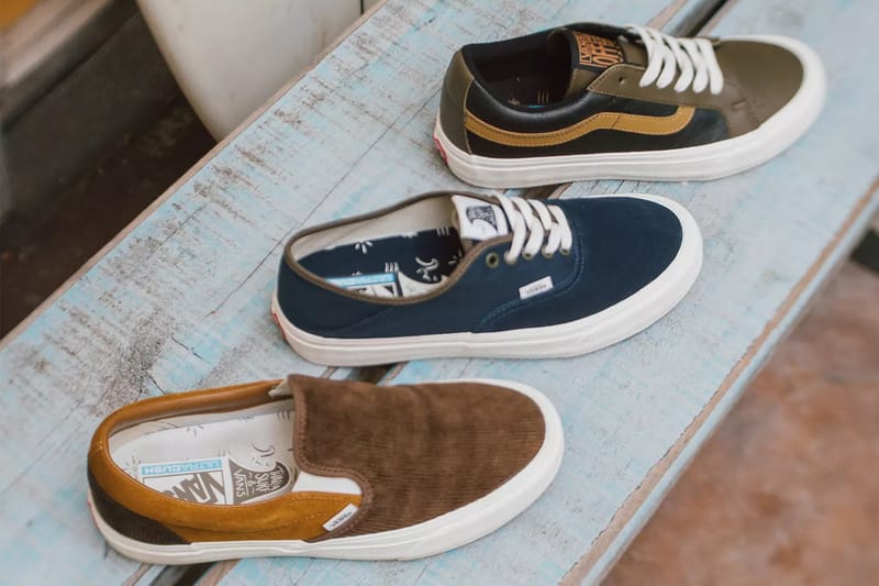 Vans surf shop siders slip ons