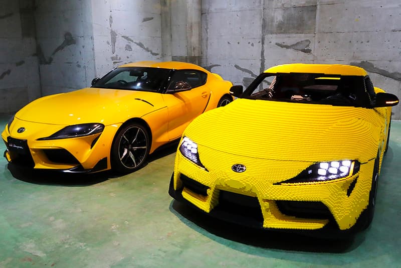 Toyota supra gr lego