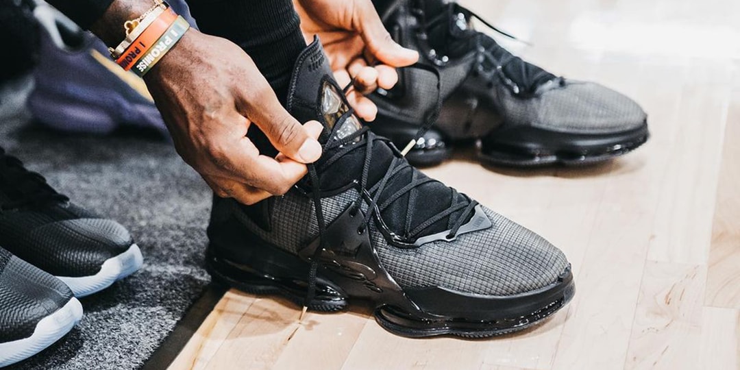 Взгляните на новейшие черные кроссовки Nike LeBron 19 Леброна Джеймса