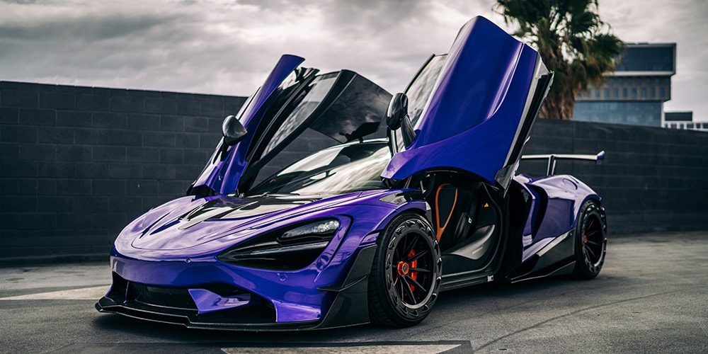 1016 Industries представляет потрясающий карбоновый McLaren 720S фиолетового цвета