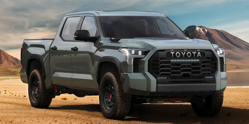 Toyota представляет обновленный грузовик Tundra TRD Pro 2022 года