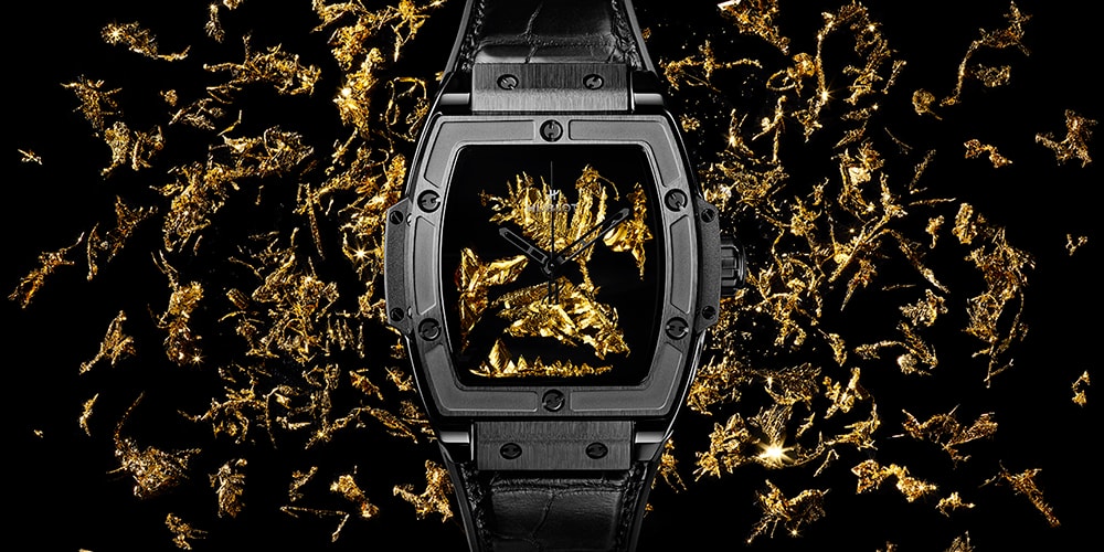 Hublot Spirit of Big Bang Cristal d’Or отмечает выращенный в лаборатории золотой кристалл