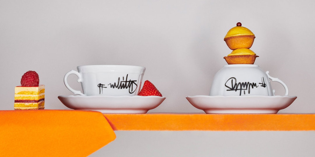 Off-White™ представляет столовую посуду в стиле граффити с Ginori 1735