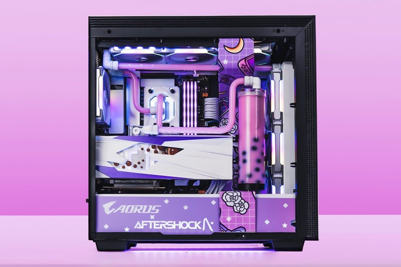Aftershock "World’s First Bubble Tea” Gaming PC Hypebeast