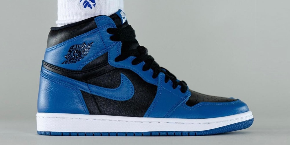 Взгляните пешком на Air Jordan 1 High OG «Dark Marina Blue»