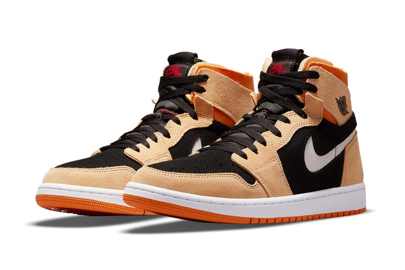 Air Jordan 1 High Zoom CMFT Orange Black CT0978 200 Hypebeast