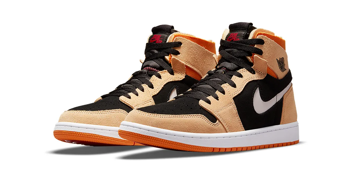 Air Jordan 1 High Zoom CMFT Orange Black CT0978-200 | Hypebeast