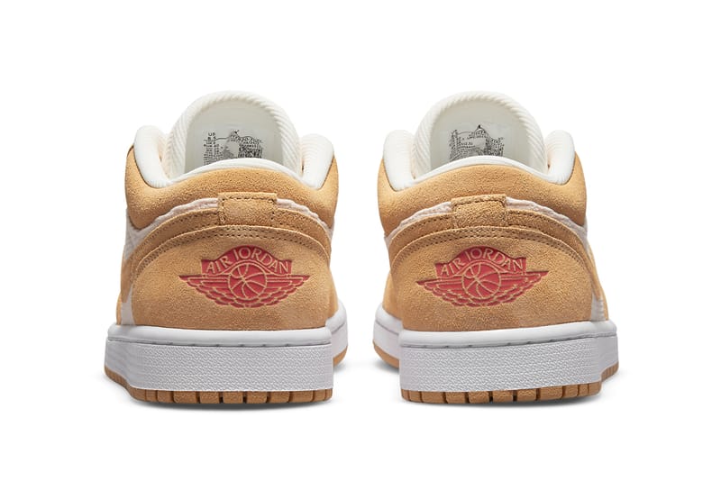 Air jordan 1 low beige outlet suede