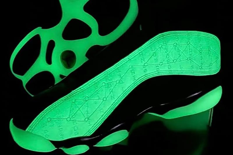 Glow in the cheap dark jordans for sale