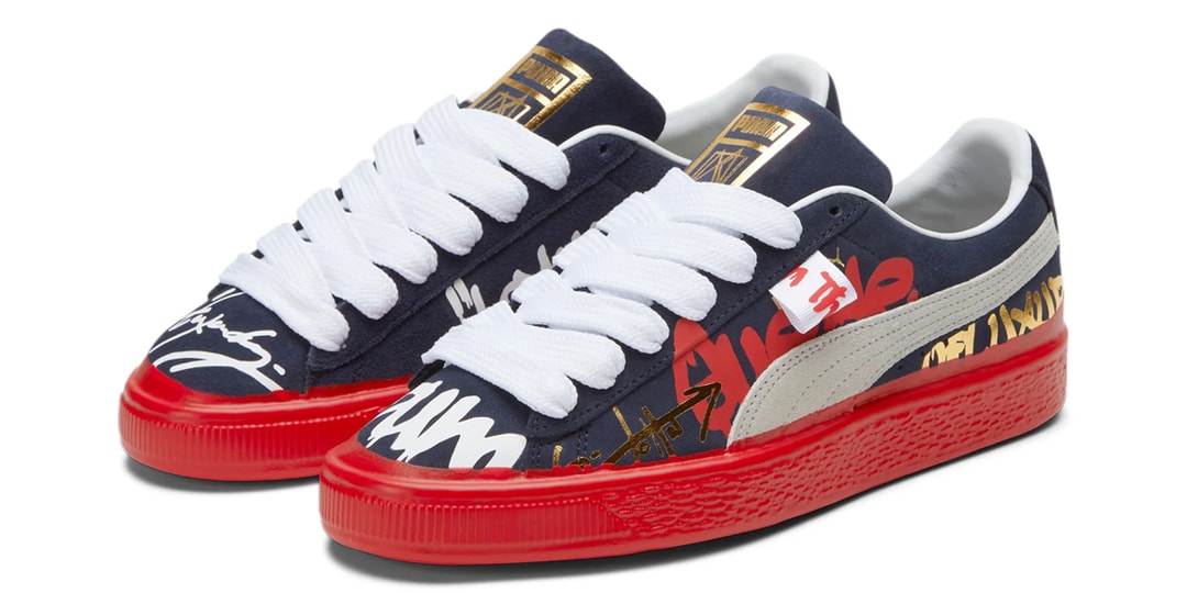 Александр-Джон и PUMA создают замшевую обувь с граффити «G-Tag»