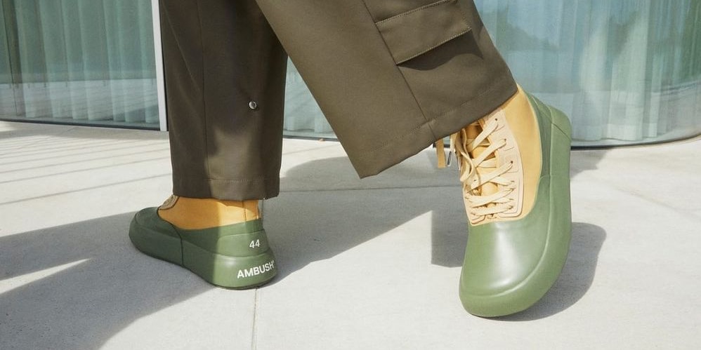 AMBUSH представляет кожаные высокие кеды FW21 в четырех цветовых вариантах
